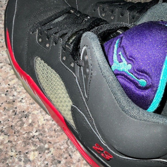 Jordan 5 Retro Top 3 Black Size 12 main image 8